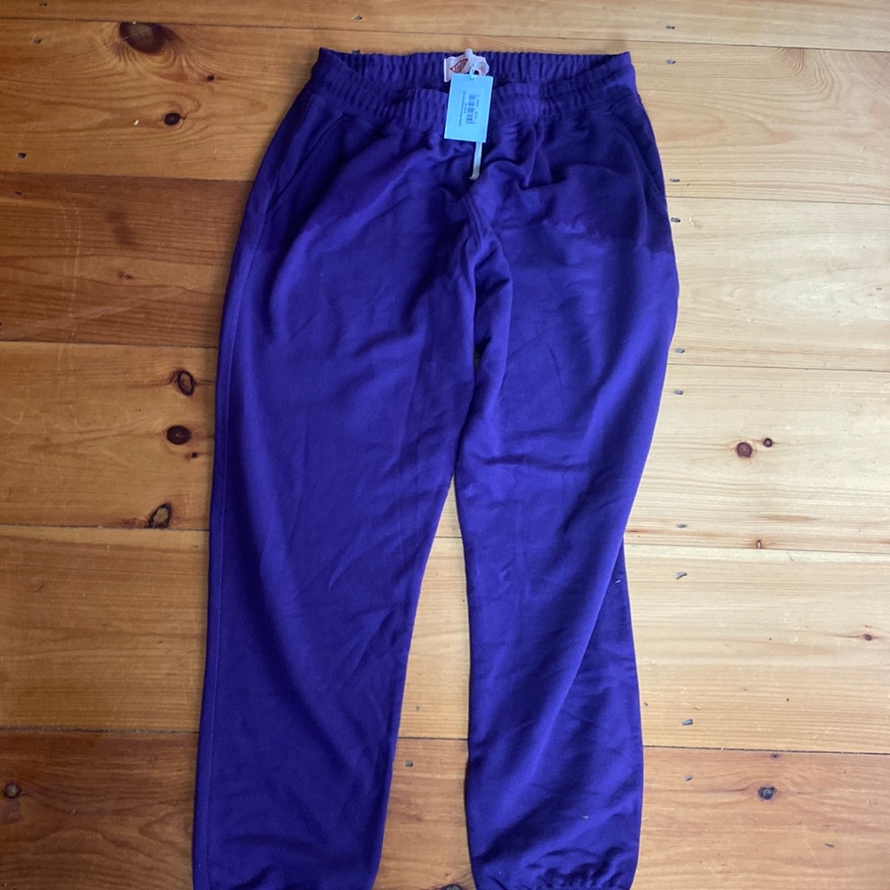 Bather Plum Men’s Sweatpants. New with Tags, originally $105.